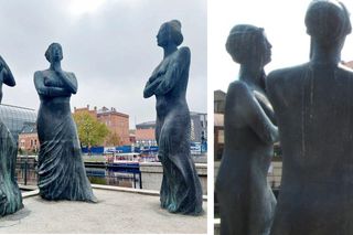 To w tej małej odlewni pod Bydgoszczą powstały słynne Trzy Gracje. Pan Rajmund pracował nad odlewem z synem Romanem