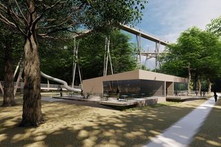 Projekt platformy widokowej typu Skywalk w Kołobrzegu