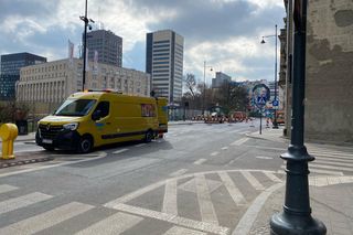 Awaria na Sienkiewicza w Łodzi. Przed przypadek zaplombowano kanał ściekowy 