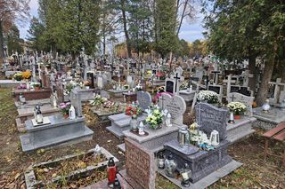 Wzgórze Anielskie na Cmentarzu Farnym w Białymstoku