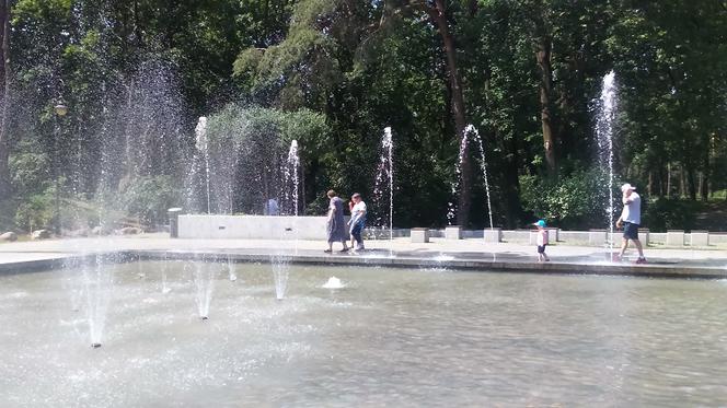 Zraszacze i fontanny w Toruniu
