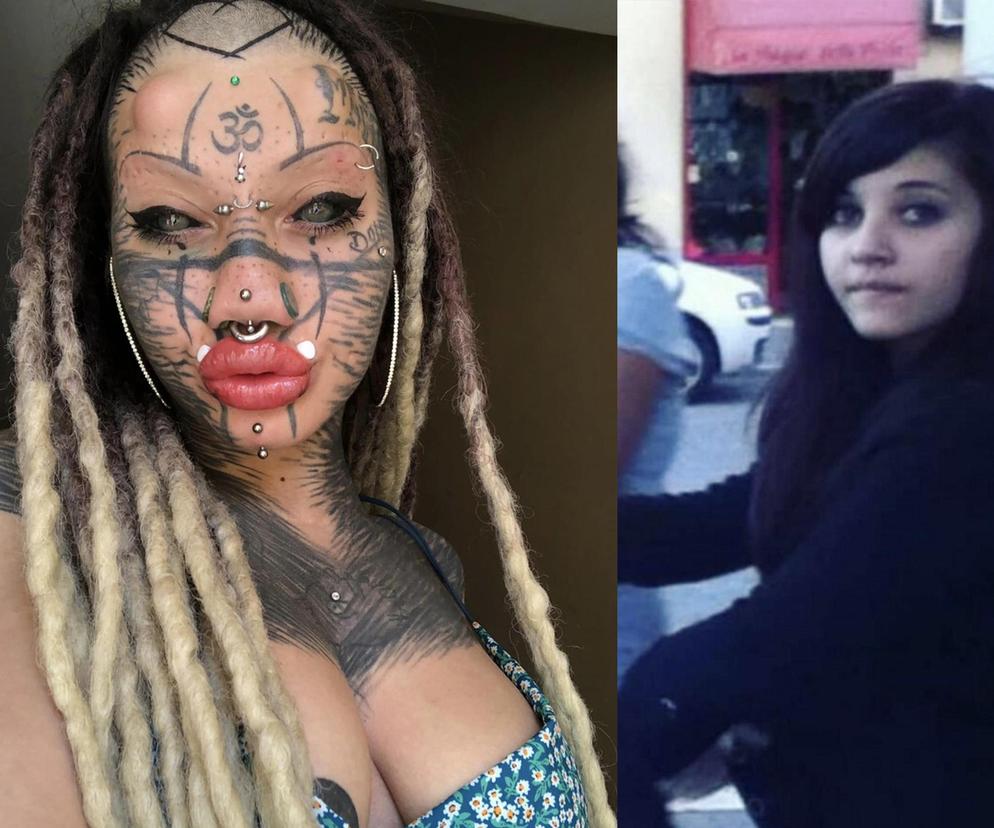  Ta dziewczyna myśli, że jest kotem. Ma 72 kolczyki, zmodyfikowaną twarz i rozszczepiony język. Szokujące zdjęcia! 