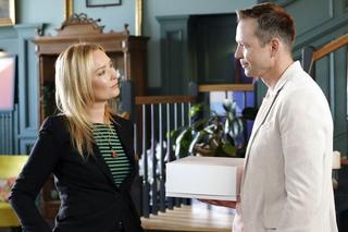 	Barwy szczęścia odc. 2774. Bruno (Lesław Żurek), Karolina (Marta Dąbrowska)