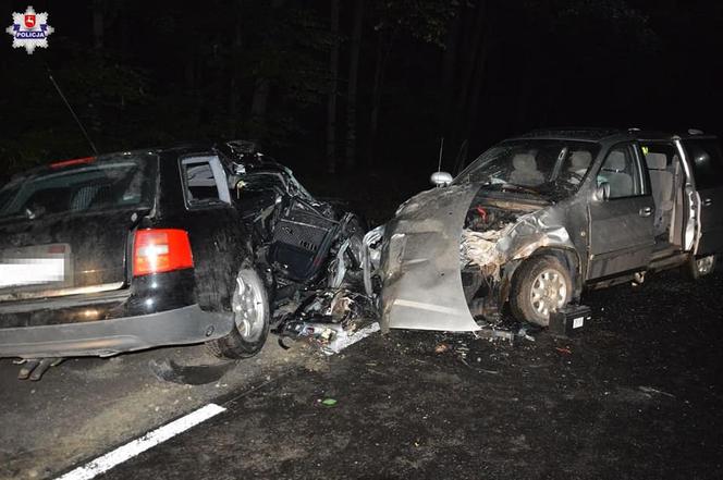 Tragiczny wypadek w Pobołowicach-Kolonii. 40-latka i 17-latek zginęli na miejscu! [ZDJĘCIA]
