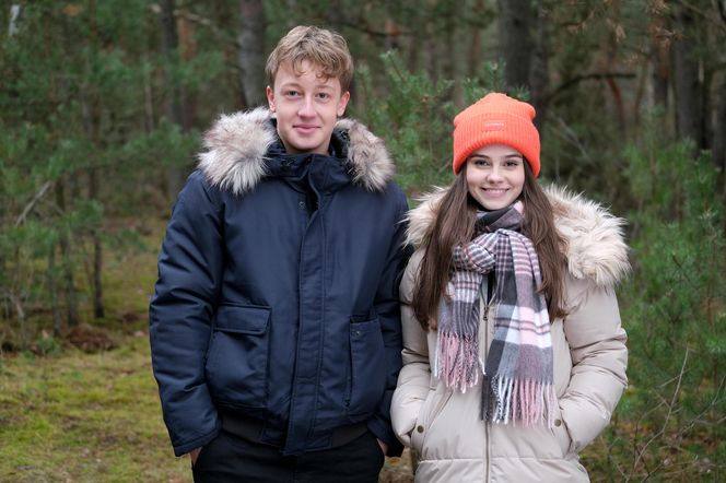 M jak miłość odc. 1857. Kacper (Bartosz Ziewiec), Basia (Karina Woźniak)