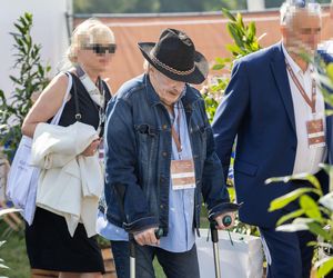 80-letni Olbrychski na kulach! Żona wyjaśnia prawdę o stanie zdrowia aktora