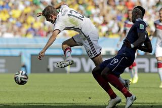 Paul Pogba i Thomas Mueller, Francja - Niemcy