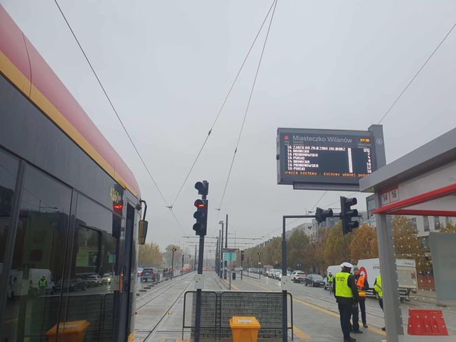 Uruchomienie tramwaju na Wilanów 29.10.2024