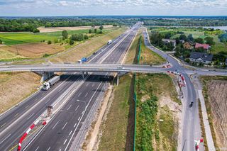Budowa S7 Płońsk - Czosnów, odcinek od węzła Modlin do węzła Czosnów