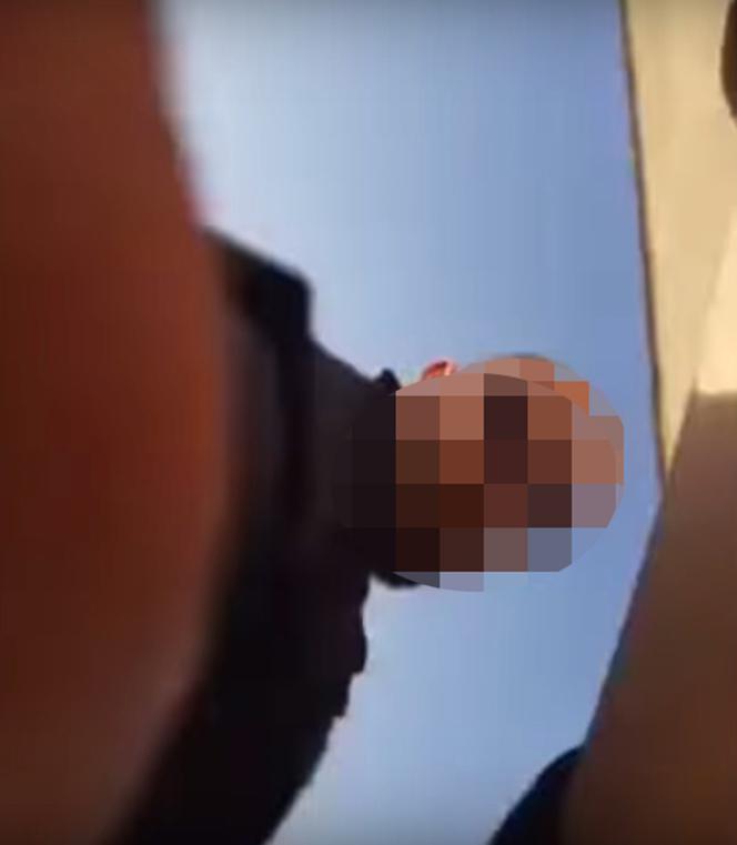 Policja pobiła mnie za jazdę na rowerze