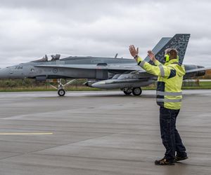 Kanadyjskie CF-18 i CC-130 w Krajach Bałtyckich