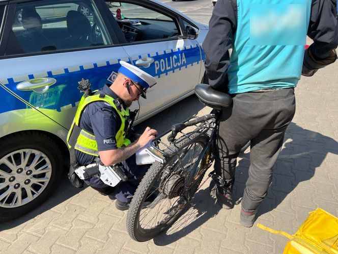 Podczas działań stołecznej drogówki skontrolowano 52 pojazdy, nałożono 19 mandatów, a cztery jednoślady wykluczono z ruchu