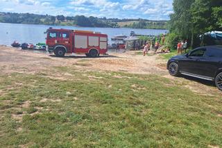 Tragedia na zalewie Wióry! 12-latek spadł z materaca i utonął