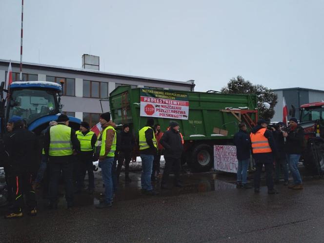 Protest rolników w Hrubieszowie - 9 lutego 2024