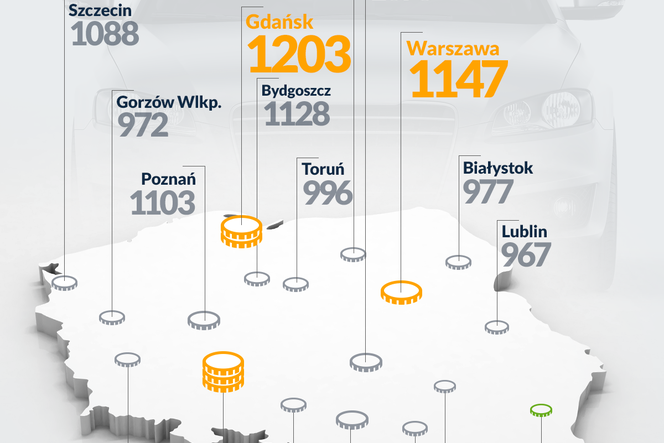 Gorzów: Nieostrożna jazda kosztuje! Ile zapłacimy za OC po stłuczce? [RAPORT]