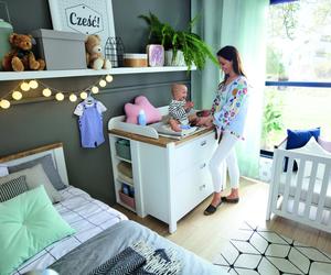 Przytulny kącik dla niemowlaka w sypialni rodziców – układ rodzinny