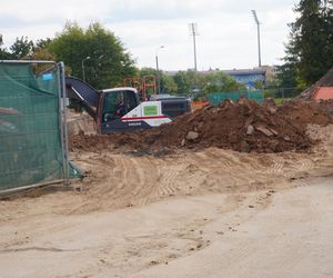 Park Kusocińskiego w Olsztynie będzie jeszcze piękniejszy. Zajrzeliśmy na plac budowy