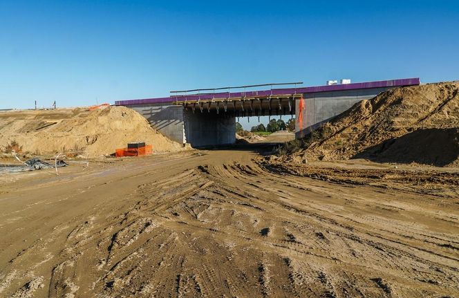 S19 Malewice-Chlebczyn w budowie