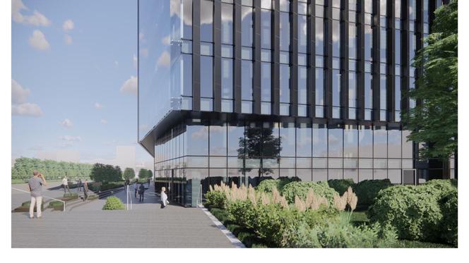 Tischnera Office Park w Krakowie – wizualizacja