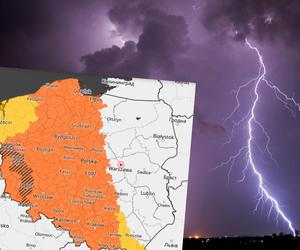 Nawałnice nadciągają nad region. Ostrzeżenia drugiego stopnia!