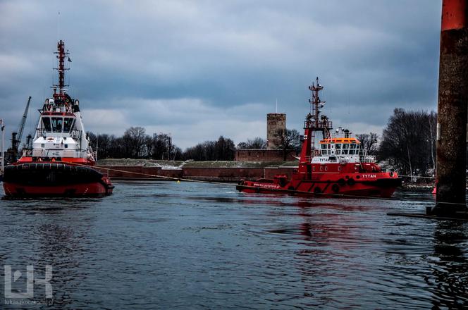 Do Stoczni Remontowej w Gdańsku wpłynęła dzisiaj gigantyczna Safe Bristolia.