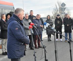 Otwarcie wiaduktu po przebudowie w centrum Skarżyska-Kamiennej