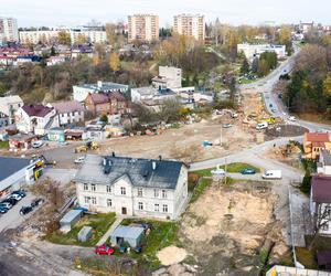 Trwa budowa wiaduktu w Starachowicach Dolnych