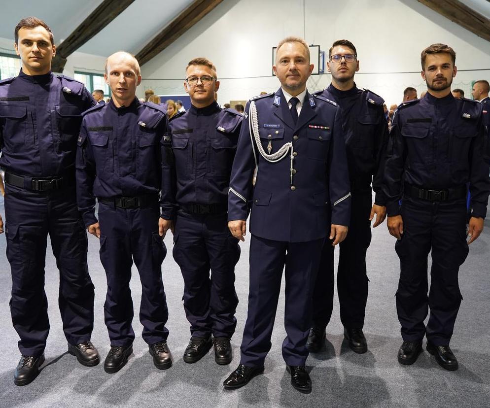 Nowi funkcjonariusze policji już zaślubowani. Pięciu z powiatu iławskiego