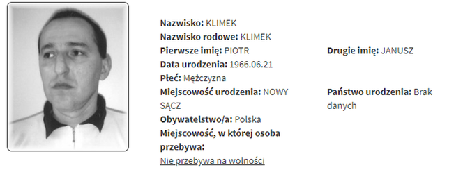 KLIMEK PIOTR