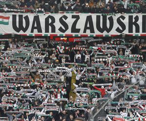 Legia Warszawa - Lech Poznań: Zdjęcia kibiców z klasyku i 13. kolejki PKO BP Ekstraklasy