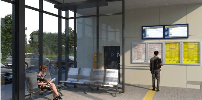 Nowy dworzec kolejowy w Wasilkowie. Zobacz wizualizacje