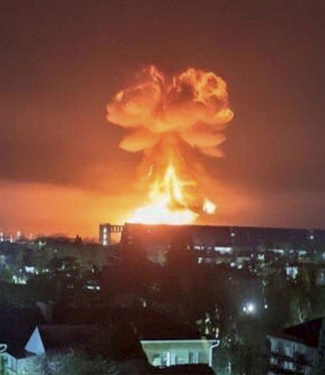 Atak na tankowiec Rosji w Tuapse