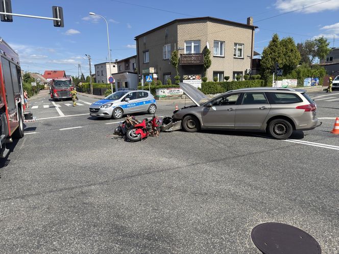Kolizja we Wręczycy Wielkiej