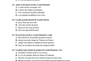 Matura język francuski rozszerzony strona 3