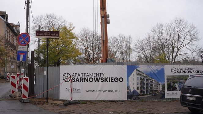 Postępują prace nad nowym apartamentowcem w centrum Olsztyna. Zobacz nowe zdjęcia