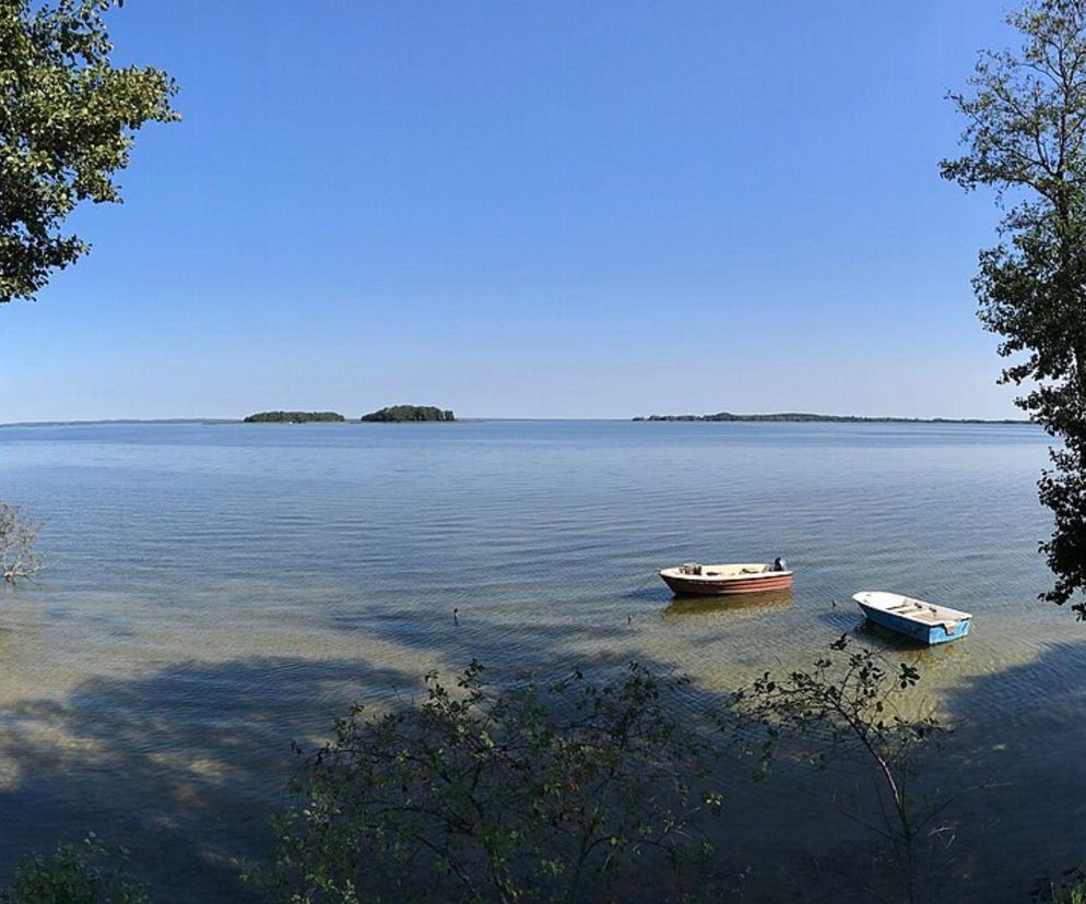 Niski poziom wody w jeziorze Śniardwy. To poważne zagrożenie