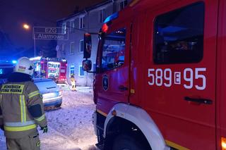 Tragiczny pożar w Zgierzu. Jedna osoba nie żyje