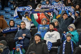 Kibice na meczu Lech Poznań - Widzew Łódź bawili się świetnie. Humory popsuli im piłkarze Kolejorza 