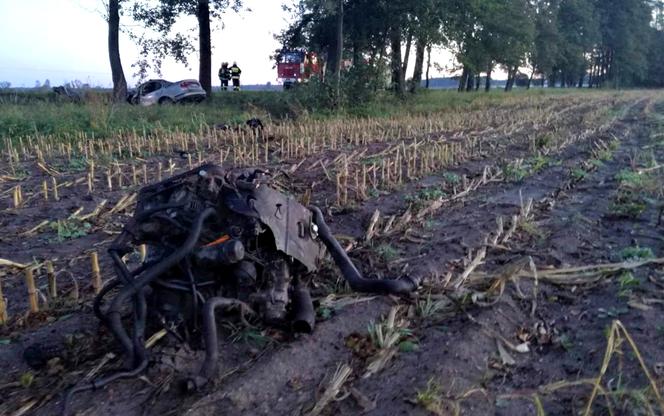 Siła uderzenia była ogromna