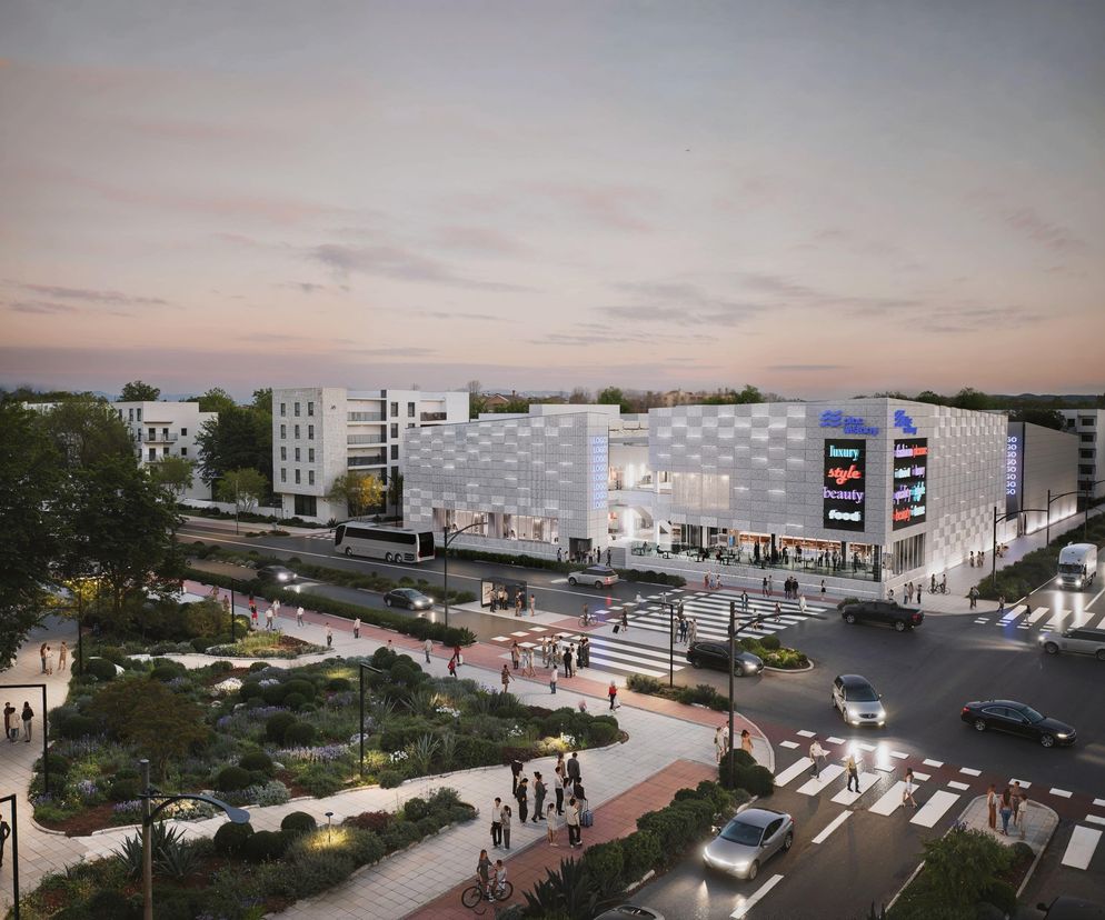 Nowe centrum handlowe Plac Wiślany na Siekierkach w Warszawie