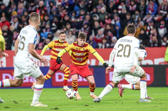 Górnik Zabrze - Jagiellonia Białystok, zdjęcia kibiców i zawodników z meczu 13. kolejki PKO BP Ekstraklasy