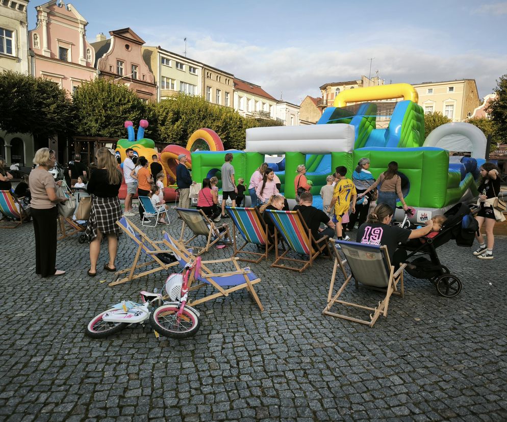 Piknik „Jestem tu. Miasto to mój ruch” na Rynku w Lesznie