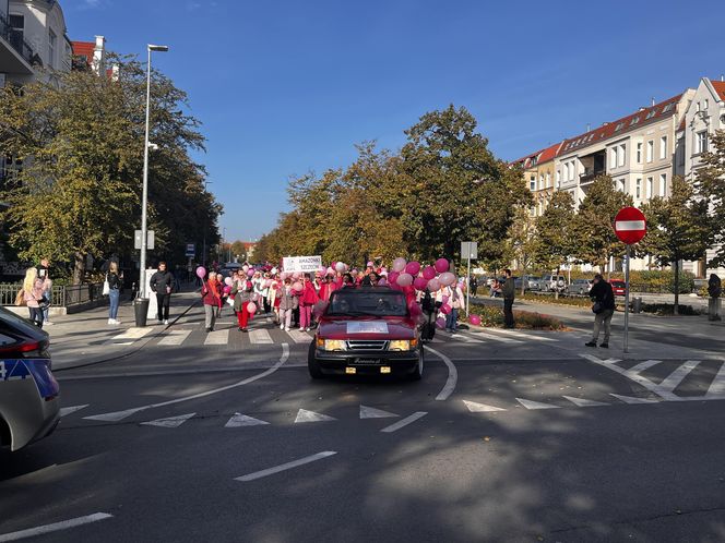 Marsz Różowej Wstążki w Szczecinie 2024