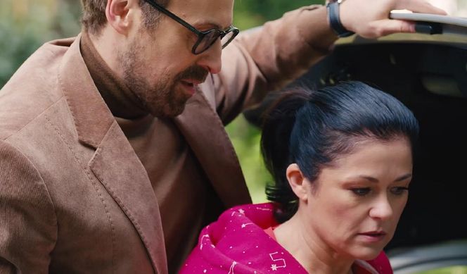 M jak miłość odc. 1882. Kinga (Katarzyna Cichopek), Darek Hoffman (Mateusz Rusin)