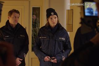 M jak miłość odc. 1805. Natalka (Dominika Suchecka), Adam Karski (Patryk Szwichtenberg) 