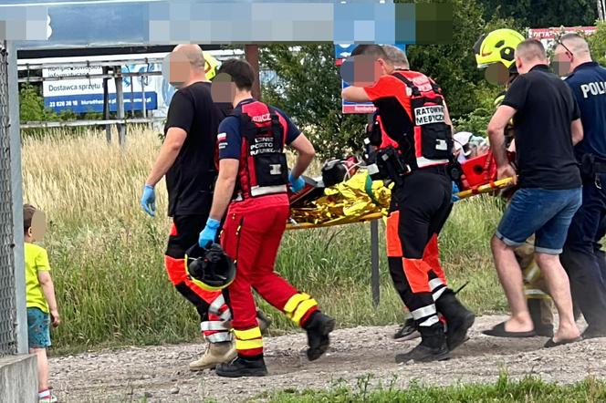 Czołowe zderzenie z motocyklem. Makabryczny wypadek w Rembelszczyźnie