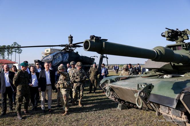 Andrzej Duda w Fort Stewart