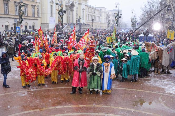 Orszak Trzech Króli 2024 w Warszawie