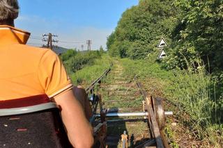 Drezyny rowerowe w Pisarzowej 