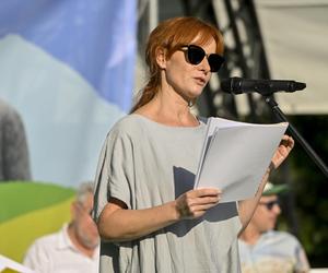 Magdalena Walach w czerwcu 2024 r. Imieniny Jana Kochanowskiego, czyli piknik Biblioteki Narodowej